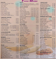 Kanchan Street Restaurant menu 1