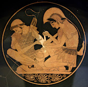 Achilles tending the wounded Patroclus