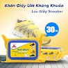 Khăn Lau Giày Sneaker, Lau Túi Xách, Balo Tiện Lợi (Túi Rút 30Tờ)