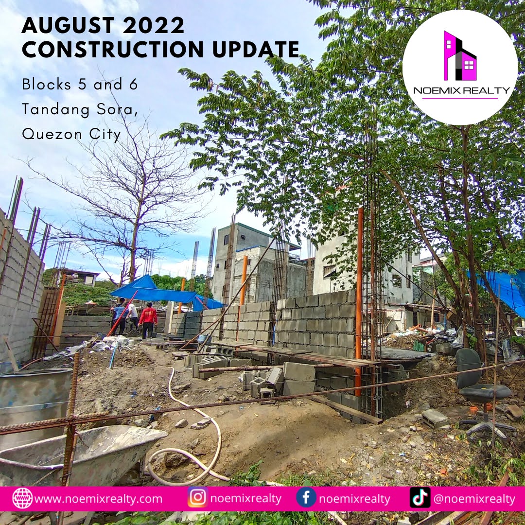 Banlat Townhouse August 2022 construction update