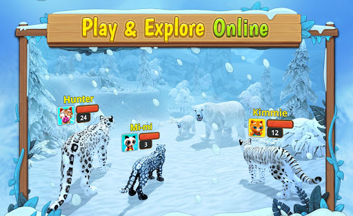 Snow Leopard Family Sim Online