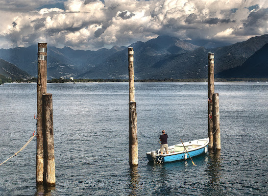 pesca sul lago di Locarno di angart71