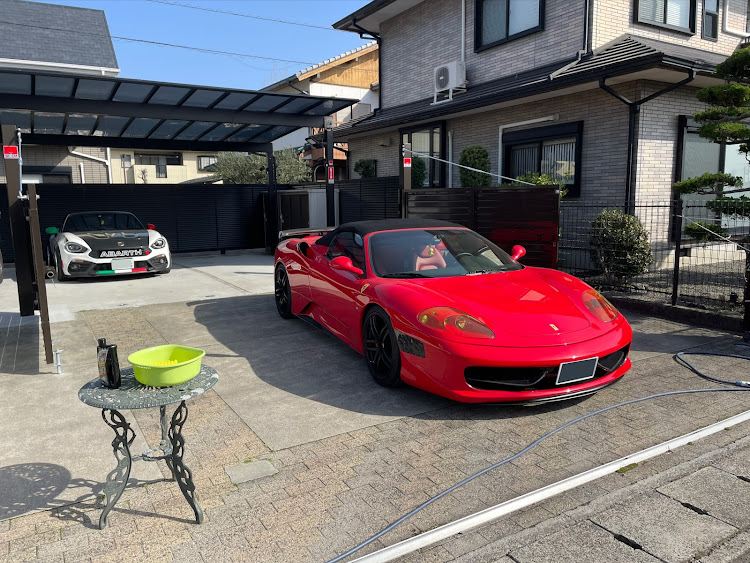その他の360スパイダー・アルティメットボディキット・フェラーリ・春が来た！🌸👍・洗車に関するカスタム事例の投稿画像1枚目