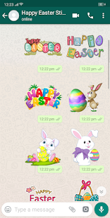 Happy Easter GIF : Easter Stickers For Whatsapp(圖3)-速報App