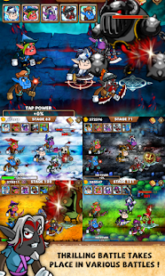 Hero's Fate : RPG Clicker 1.0.5 APK + Mod (Invincible) for Android