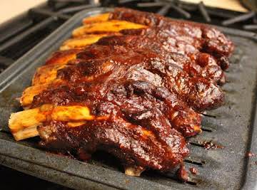 Barbecued Beef Ribs