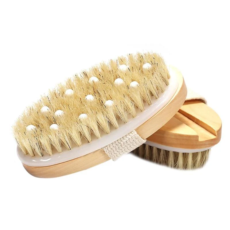 Cepillo de cuidado corporal para masaje Exfoliante y relajante Estimula la circulación y reduce la celulitis Promueve una piel suave y radiante Uso diario para mejores resultados