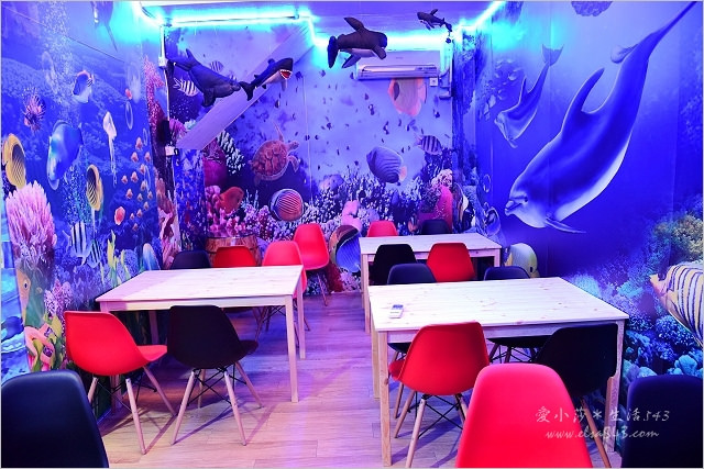 海洋咖啡/桌遊/輕食/場地出租包場 複合式咖啡館@下班疏壓放空來玩桌遊最適合了~(近忠孝敦化站)