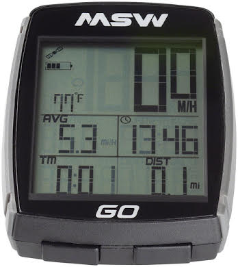 MSW Miniac GO GPS Bike Computer - GPS, Wireless alternate image 3