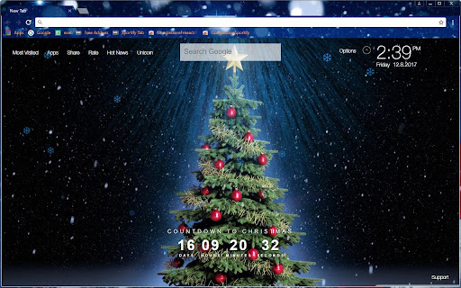 FreeAddon.com - Snow & Winter Theme