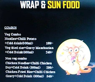 Wrap & Sun Food menu 2