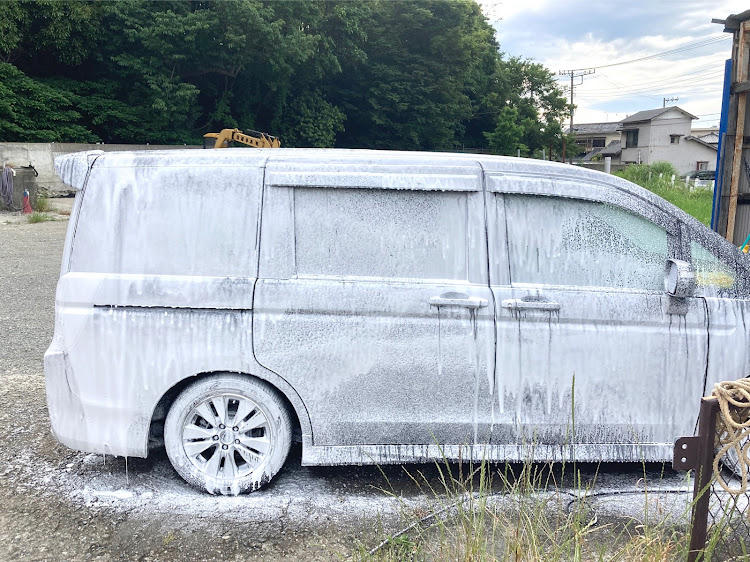 ステップワゴンスパーダの泡泡洗車・ケルヒャー・AngelWAXQED・スパシャンプロ3joker・マジフォームに関するカスタム事例の投稿画像2枚目