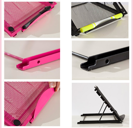 Title 3, Laptop Stand Base Adjustable and ergonomic. Ele...