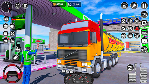 Screenshot Oil Tanker Truck Games 2023 3D