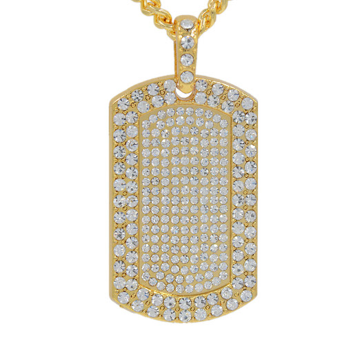 Title 4, Full Diamond Pendant