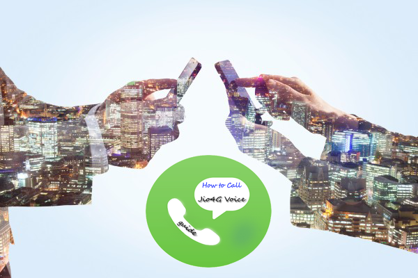 How to call JIO4GVoice Screen 3