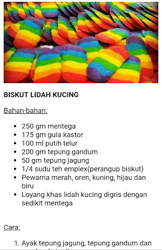 Resepi Biskut Raya