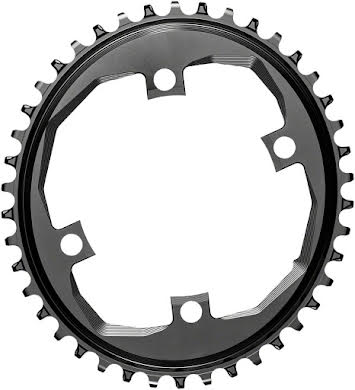 Absolute Black SRAM Apex 1 Chainring- 110 SRAM Asymmetric BCD,  Narrow-Wide alternate image 0