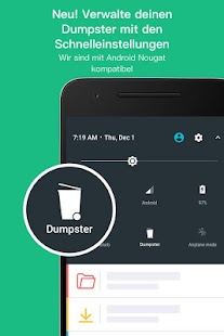 Dumpster Papierkorb Screenshot