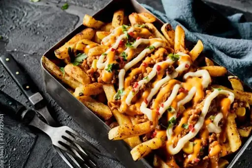 Peri Peri Cheese Loaded Fries