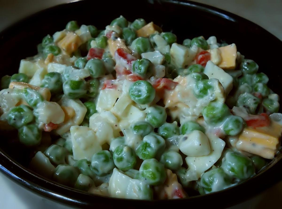 Pea Salad 5 | Just A Pinch Recipes