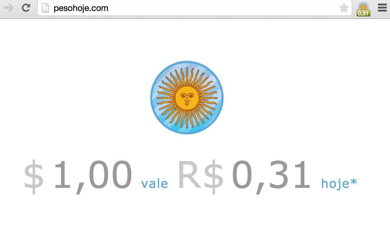 Peso Argentino Hoje Preview image 0