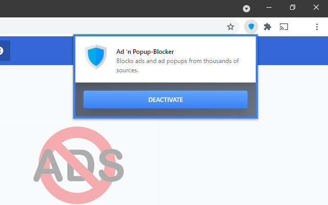 Ad 'n Popup-Blocker Preview image 0