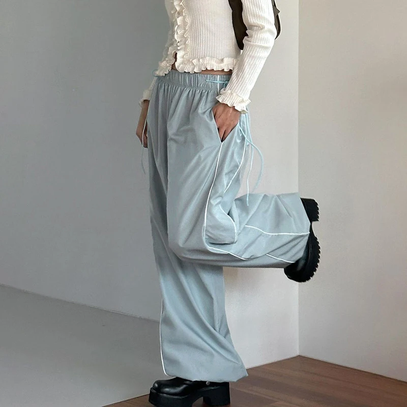 Pantalones casuales tejidos de mujer a la moda, cómodos y versátiles para cualquier ocasión. Disfruta del estilo y confort diarios.