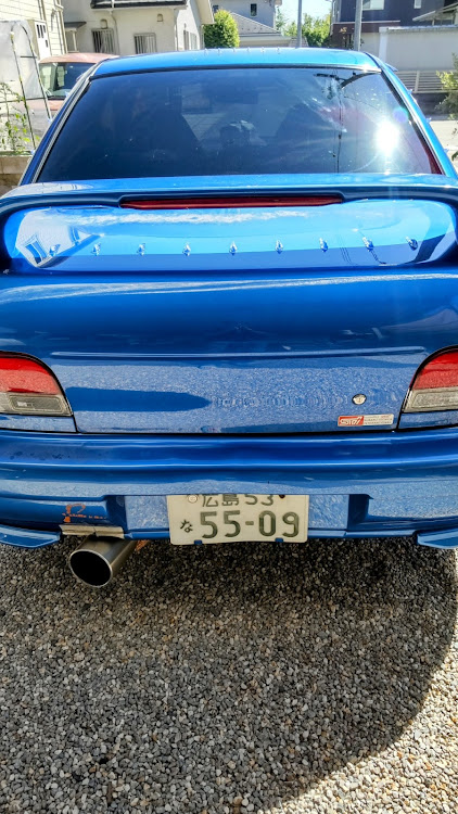 インプレッサ WRX STIのリアワイパー有り派？無し派？・ボルテックスジェネレーター・取付け四苦八苦に関するカスタム事例の投稿画像5枚目