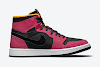 air jordan 1 zoom comfort “fireberry” fireberry/hyper pink-white-black