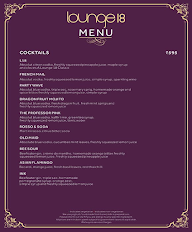 Lounge 18 menu 4