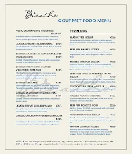 Breathe - Air Lounge & Cafe menu 6