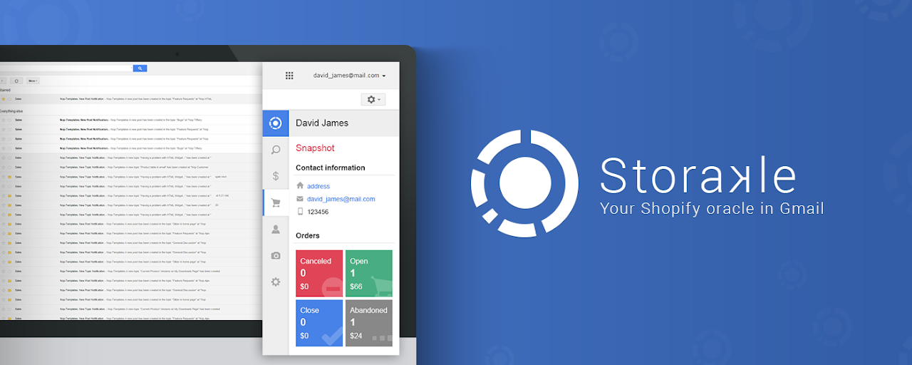 Shopify integration for Gmail Preview image 1