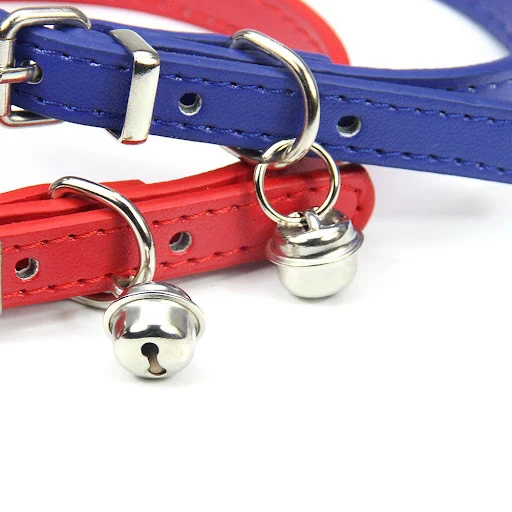 PU Leather Leash Pet Dog Collar Sweet Cats Supplies Pet Collars Pink Dog Collar Collar Perroо шейник для кошек Dog Acces