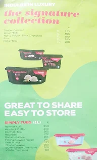 Rainbow Scoops & Shakes menu 2