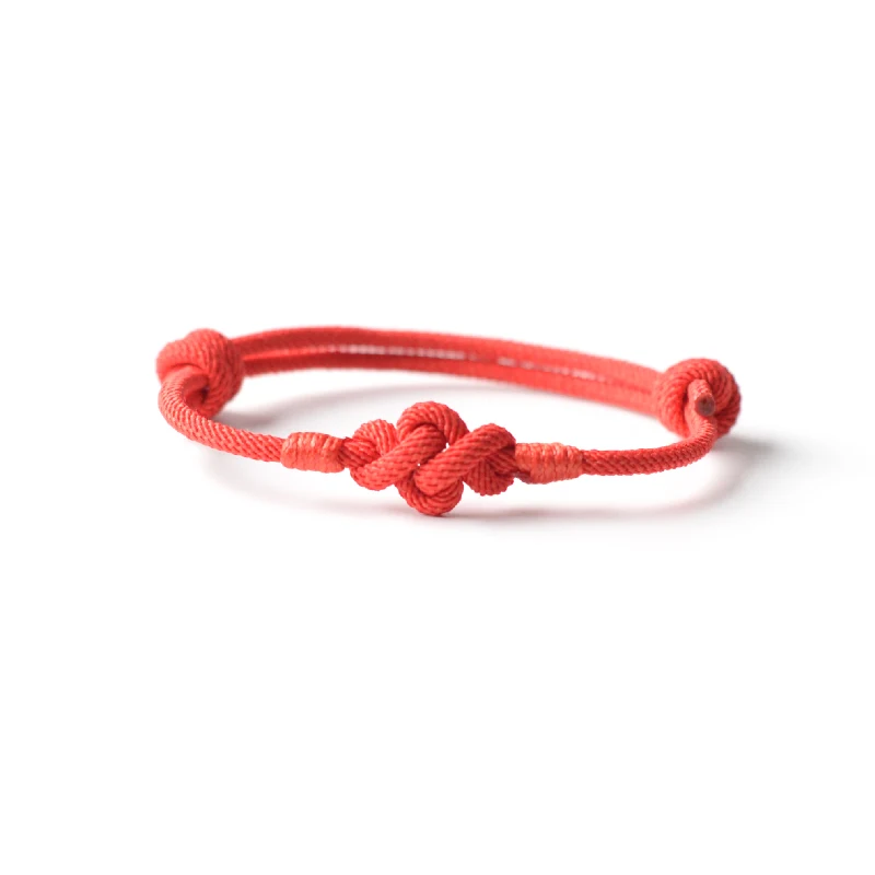 Title 5, Eenvoudige handgeweven Ruyi-knoop draagriem met...
