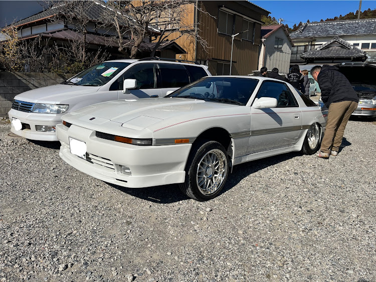 スカイラインのスタッドレスタイヤ・冬仕様・RSR車高調・寒すぎる・オフ会に関するカスタム事例の投稿画像4枚目