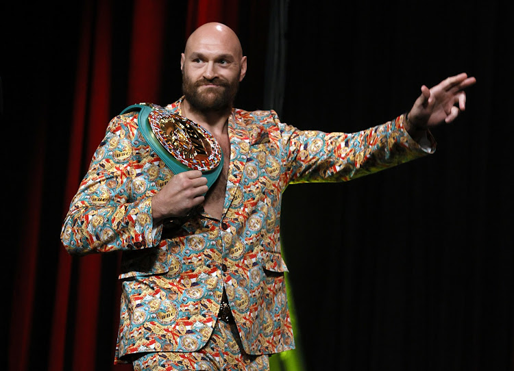 Tyson Fury in 'At home with the Furys', a 'docusoap' that serves mostly to show why he’s better off in the ring than out of it. Picture: ETHAN MILLER/GETTY IMAGES