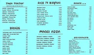 24 Seven Thali menu 3