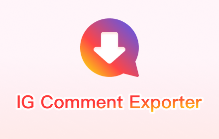 IGCommentExporter - Export Instagram Comment Preview image 0