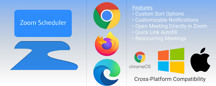 Zoom Scheduler: Meeting Organizer marquee promo image