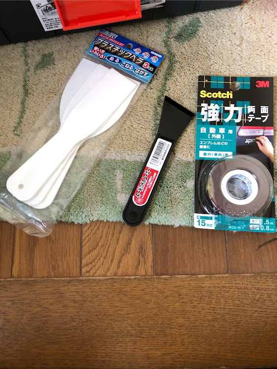 ランサーエボリューションのドアバイザー劣化・素人DIY・灼熱の太陽に関するカスタム事例の投稿画像2枚目