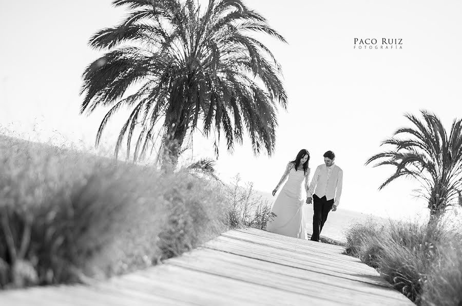 Fotografo di matrimoni Paco Ruiz (pacoruiz). Foto del 15 giugno 2015