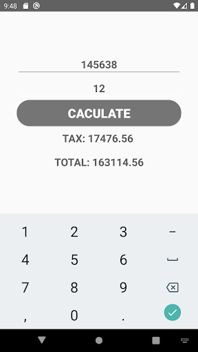 Tax / Tip Calculator