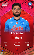 Lorenzo Insigne 2020-21 • Rare 85/100