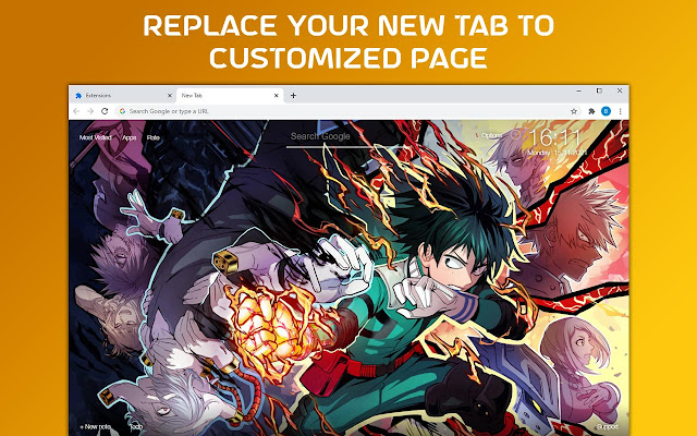 Anime Wallpapers New Tab – Get this Extension for 🦊 Firefox (en-US)