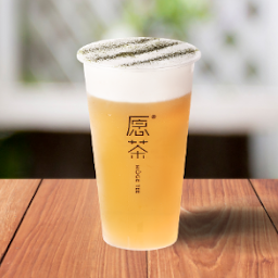 Hot Cheese Foam Mountain Green Tea