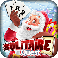 Christmas Solitaire Santas Winter Wonderland