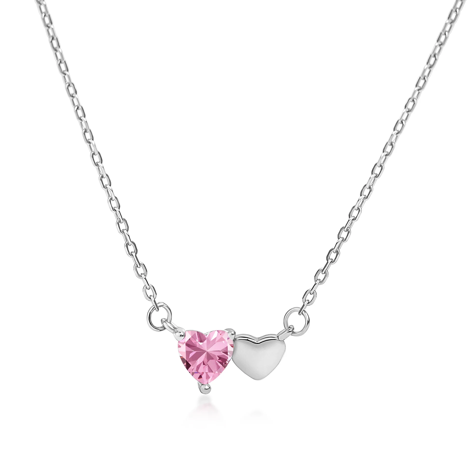 Title 5, Collier femme en argent sterling S925 avec cœur...