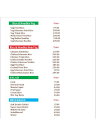 Kaka Restaurant menu 2